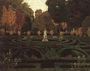 Prats, Santiago Rusinol The Old Faun oil painting artist